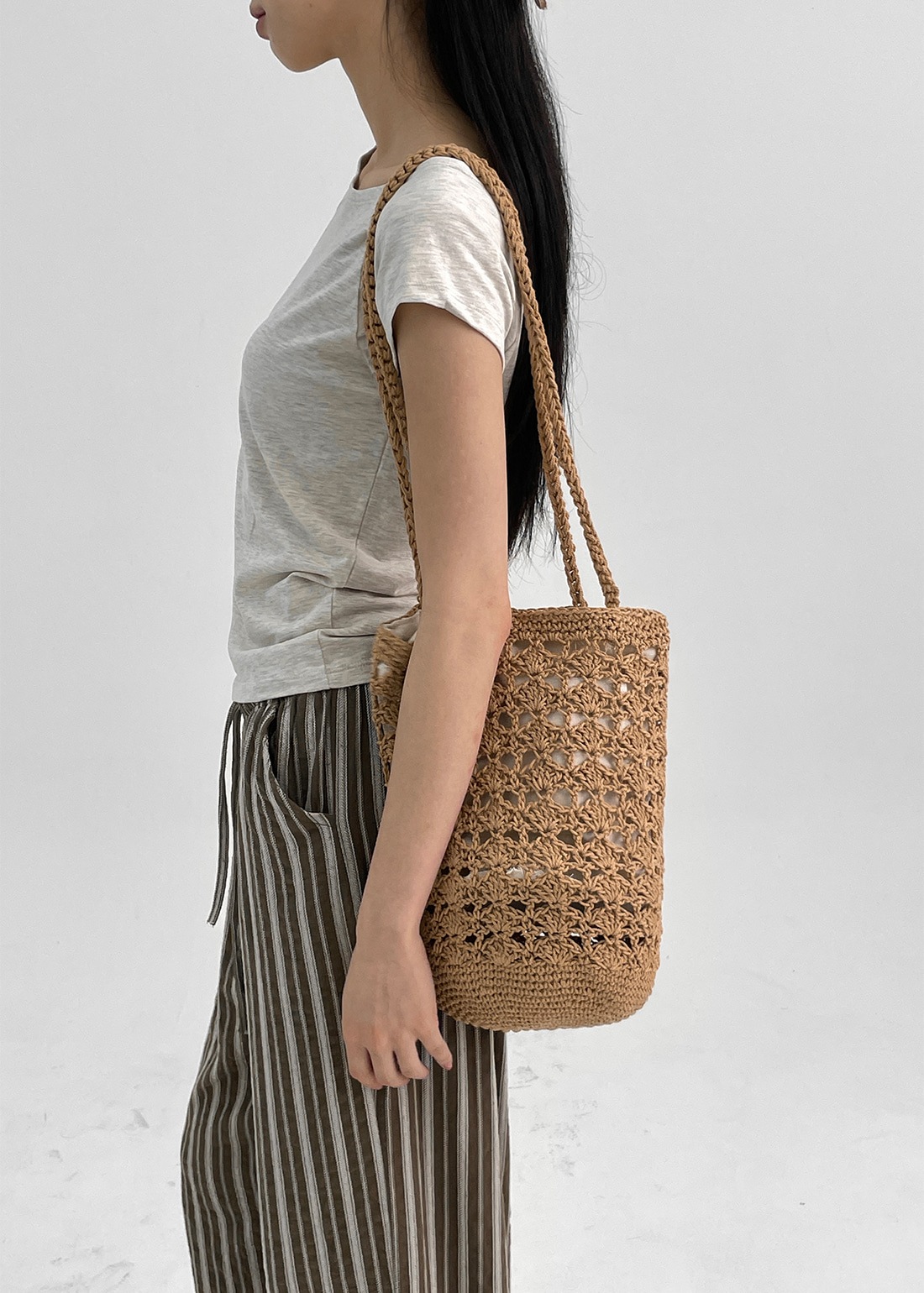 ミローネットニットショルダーバッグ 4,759円