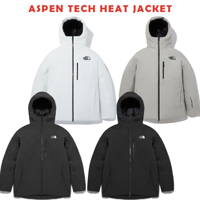 韓国正規品保証 関税負担なし NJ3NP63A ASPEN TECH HEAT JACKETデイリー 基本 着装 男子 女子 人気 韓国 ファッション 男女共用 アウトドア