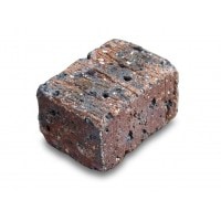 NXstyle レンガ フレイミングブリック ミニ ×32個 1152793