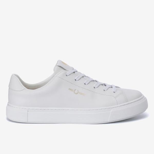 男女兼用 (FRED PERRY) B71 レザー ホワイト レザー スニーカー_SFPU2315310_254