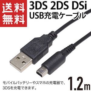DS 充電　線　任天堂 3DS本体用USB充電器ケーブル １本