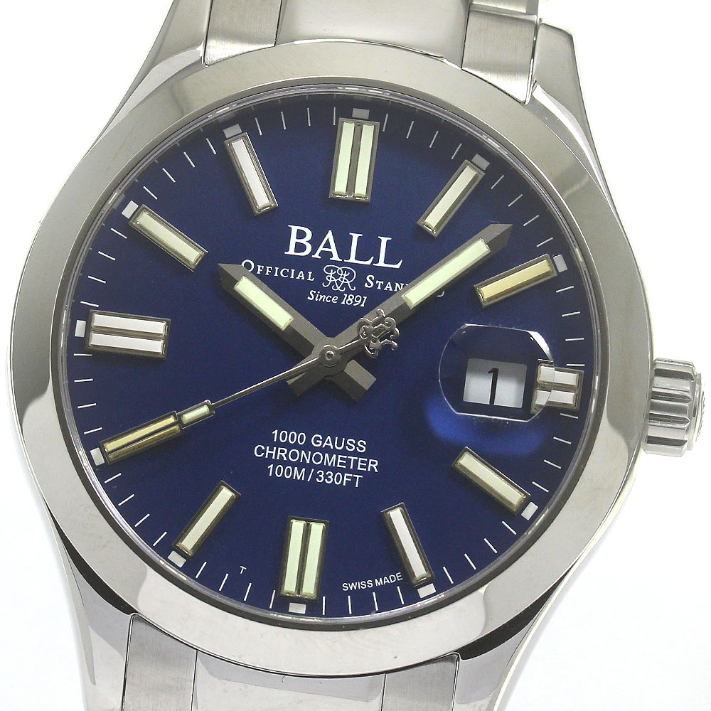 ボールウォッチ BALLWATCH NM2126C-S5C-BE2 エンジニアIII レジェンド デイト 自動巻き メンズ 美品 保証書付き_849872【中古】