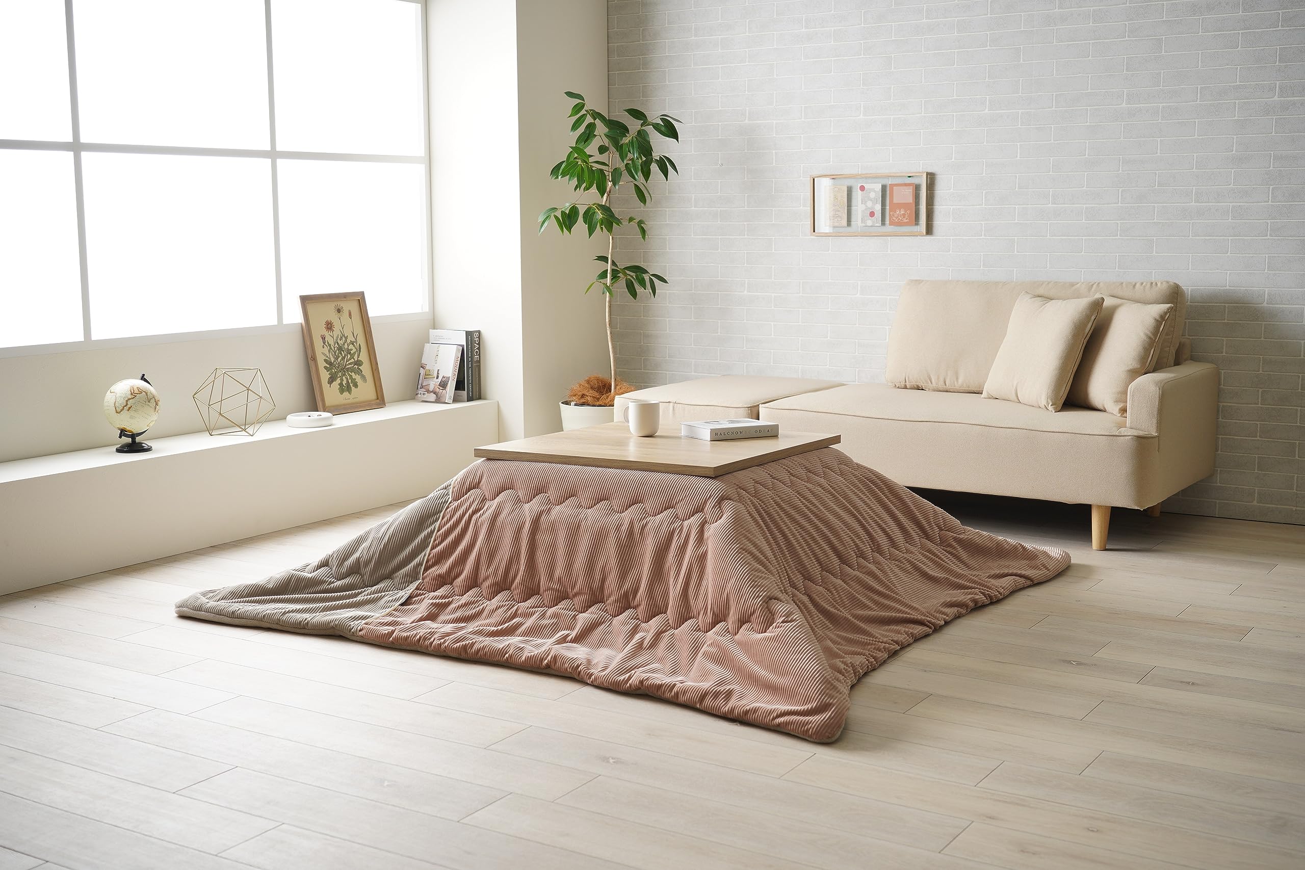 Ikehiko Corporation こたつ用掛けふとん 4550317219832 ピンク 190×240cm