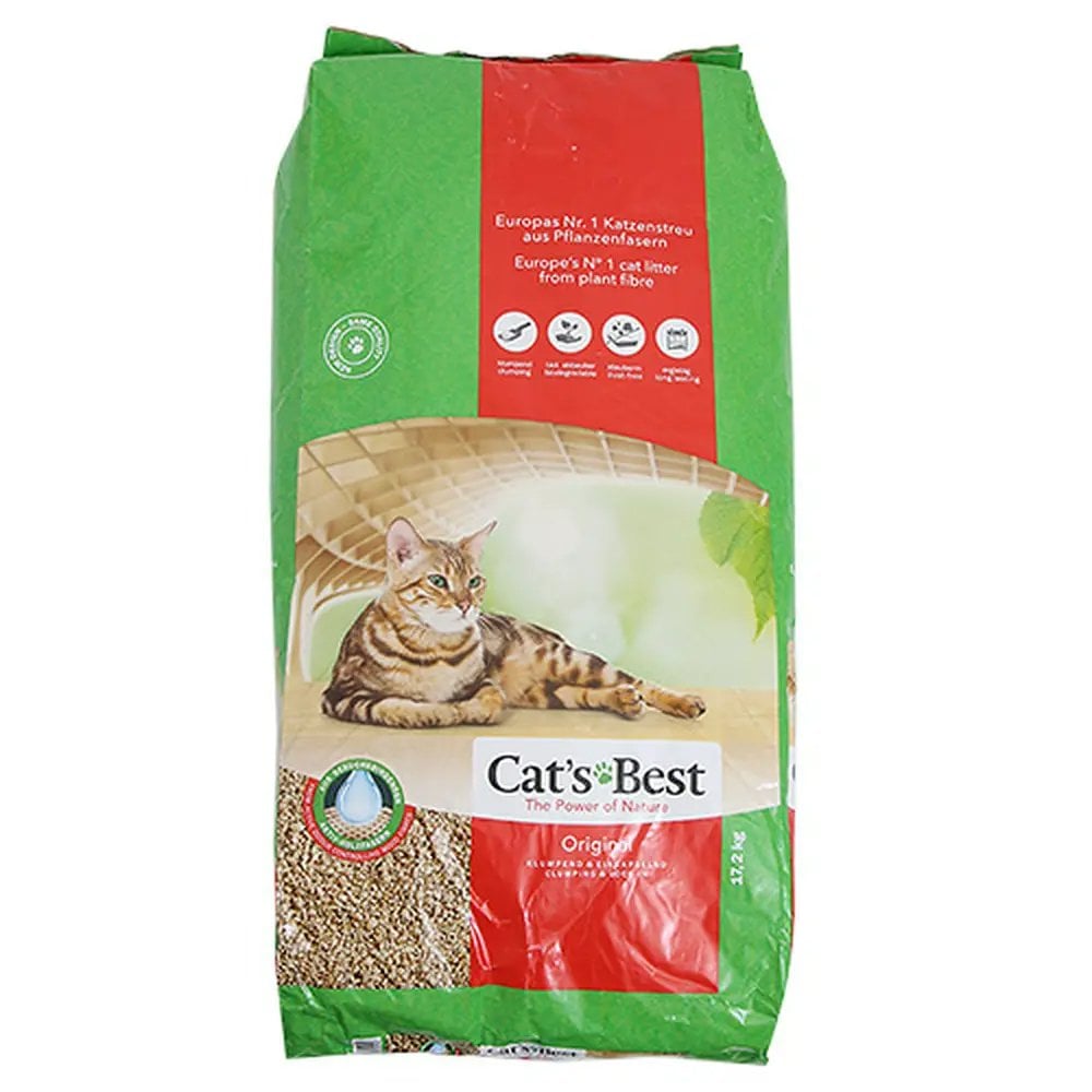 猫砂　レッテンマイヤー　キャッツベスト　固まる木のネコ砂　オリジナル　４０Ｌ　お一人様１点限り　ＣＲＣ30―14―30―10―00