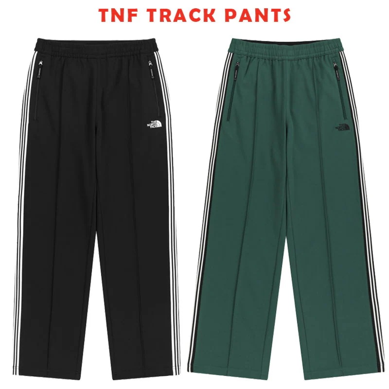 韓国正規品保証 関税負担なしNP6KR54J TNF TRACK PANTSデイリー 基本 着装 男子 女子 人気 韓国 ファッション 男女共用 アウトドア