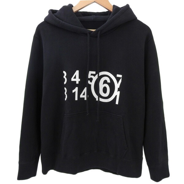 オーバーサイズ ズームロゴ フーディ ブラック