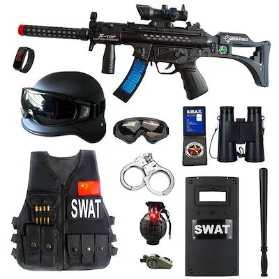 Qoo10] 子供の小さな警察のおもちゃの銃セット 特