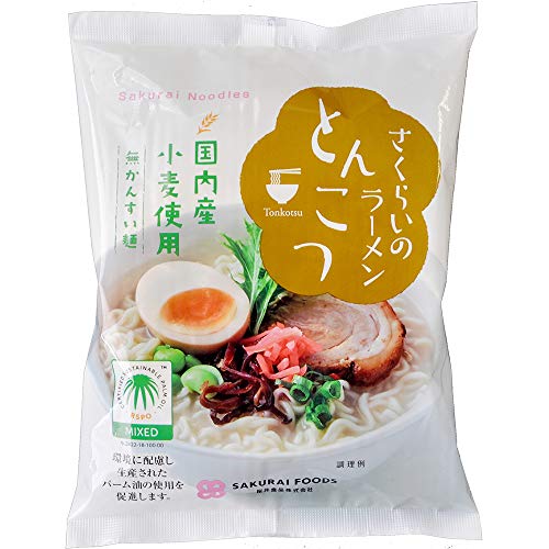 桜井食品 さくらいのラーメン とんこつ 103g *20個