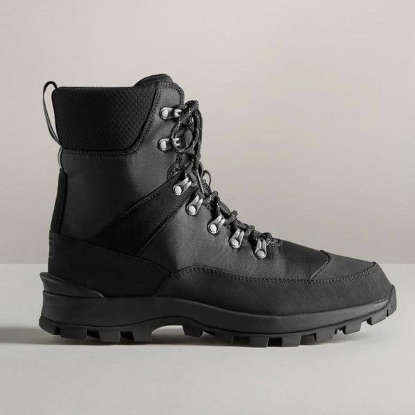 ハンター HUNTER メンズ インシュレイティド リサイクル ポリエステル コマンド ブーツ MFS9012NYL-BLK