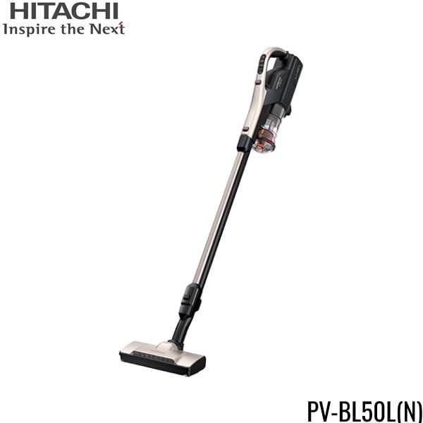 PV-BL50L(N) 掃除機 パワかるスティック コードレス スティッククリーナー サイクロン ライトゴールド 日本製 軽量1.4kg[]