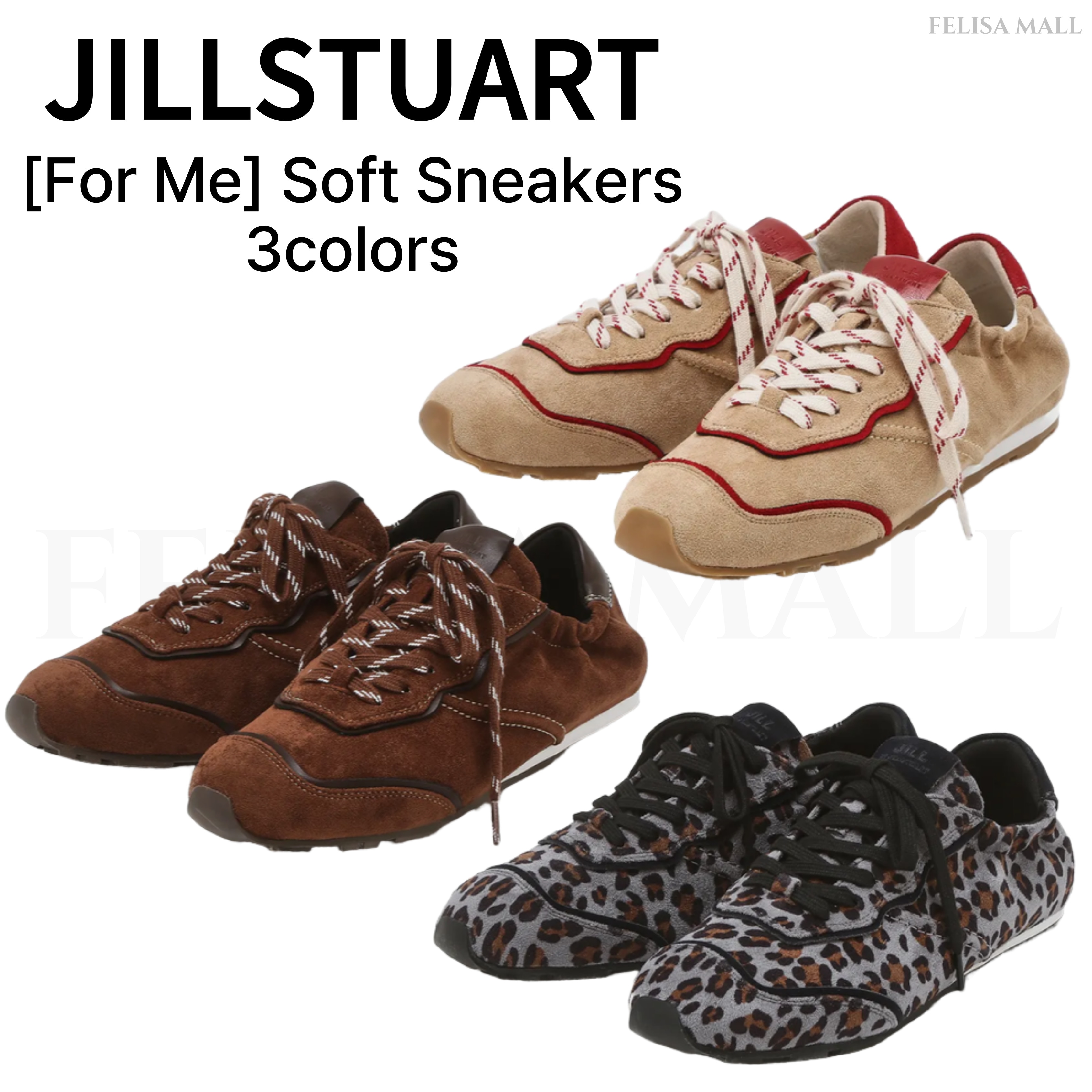 [JILLSTUART] 【For Me】 Soft Sneakers 3color 女性人気 韓国スニーカー 16,320円