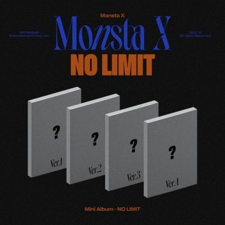 楽天カード分割】 ［4種セット］MONSTA LIMIT NO ミニアルバム10集 X