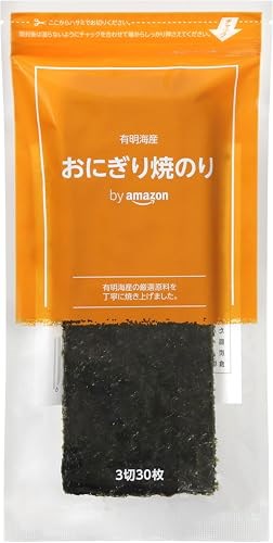 他サイト： Happy Belly 焼のり おにぎり用 3切30枚 有明海産の商品画像
