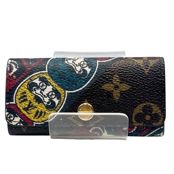 ルイヴィトン ミュルティクレ4 M67252 4連 キーケース 山本寛斎コラボ 【中古】