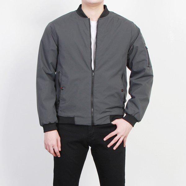 男性用 DAケイ ヌビ キルティング ボンバージャケット