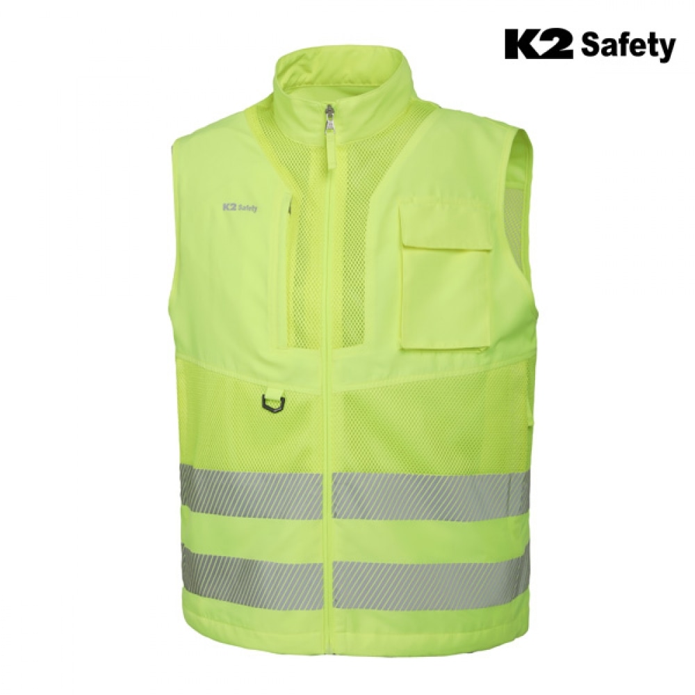 [K2 セーフティ] K2 セーフティメッシュリフレクティブベスト2 (YE) PMS25601