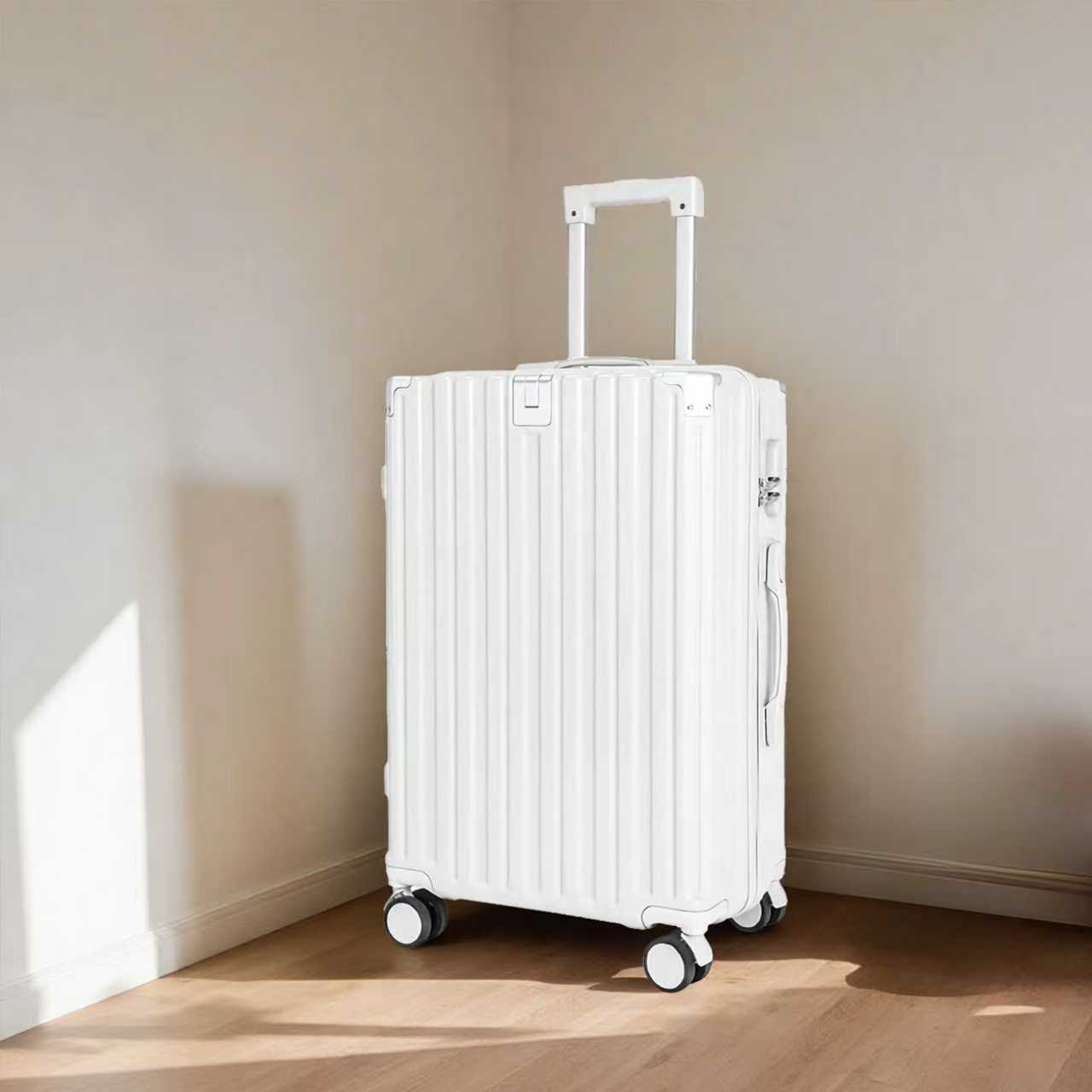 多機能 旅行 スーツケース 女性用 20 大容量 パスワード キャリーバッグ レザーケース 男性用 機内持ち込みケース 28インチ 3点セット
