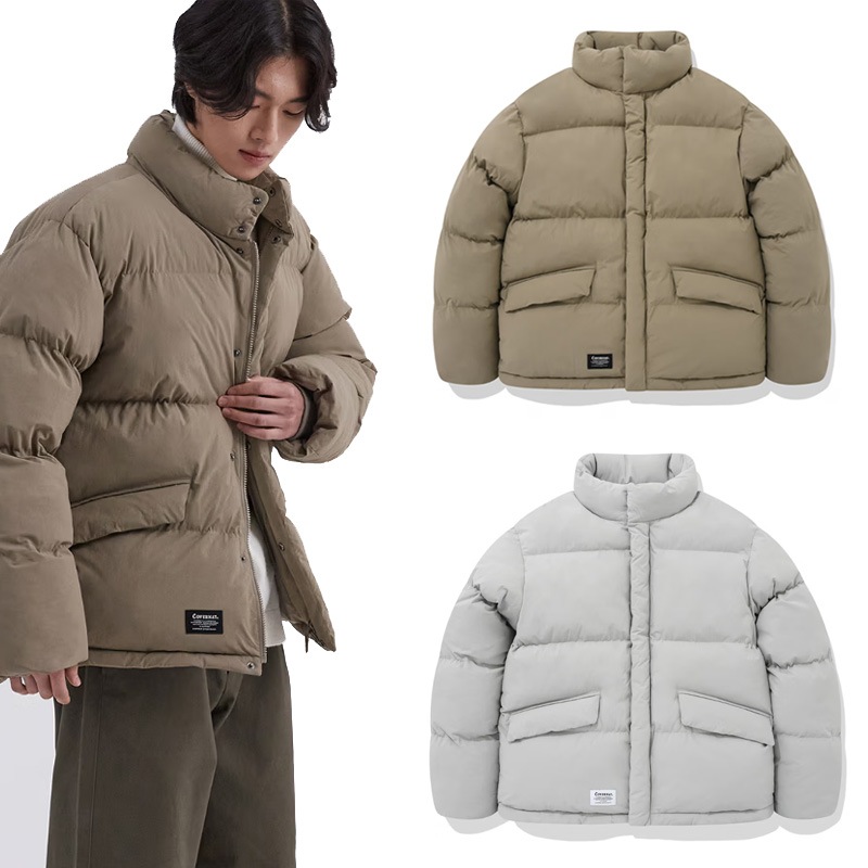 Essential Short Puffer 男女共用 ベージュ/ライトグレー / CO2204DP10BE / CO2204DP10LG