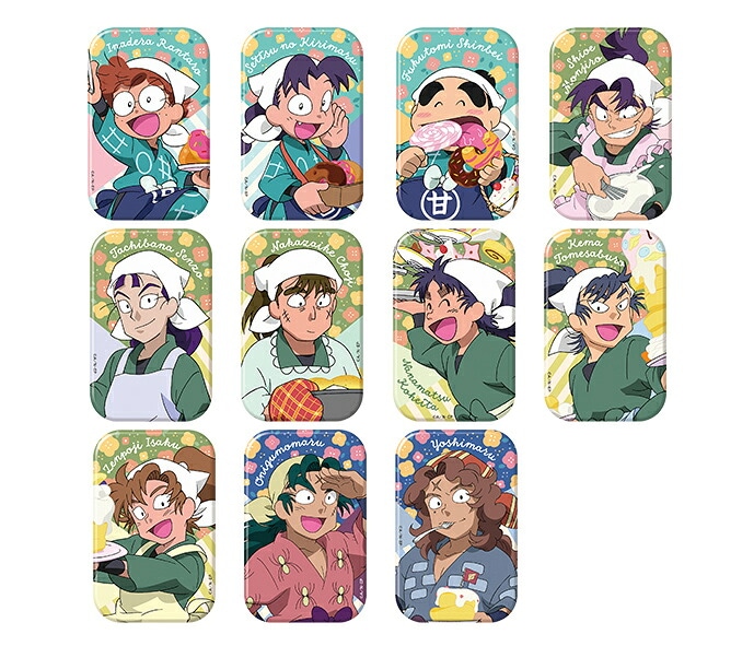 【新品/公式】 【再販】忍たま乱太郎_まるかくカンバッジ 1BOX 公式グッズ 公式ライセンス colleize コレイズ アニメ キャラクター グッズ