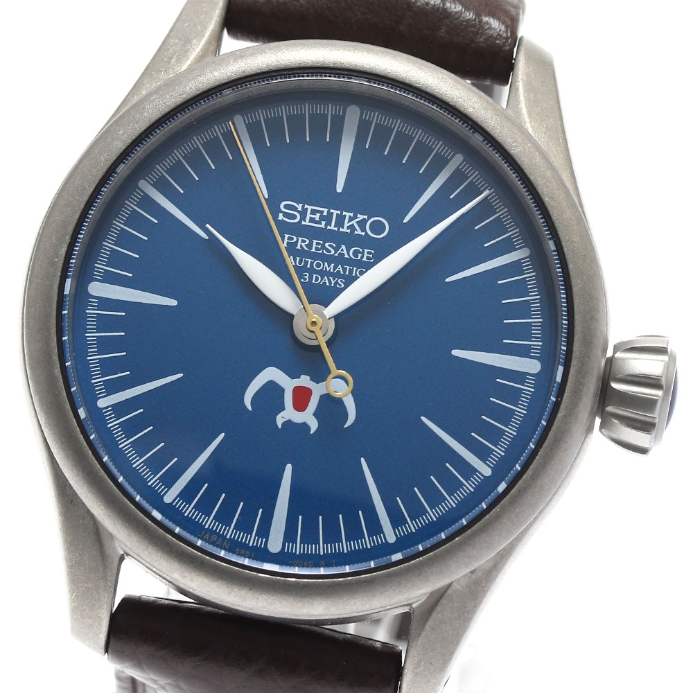 セイコー SEIKO 6R51-00A0/SARX119 プレザージュ スタジオジブリ 風の谷のナウシカ 自動巻き メンズ 良品 箱・保証書付き_890571【中古】