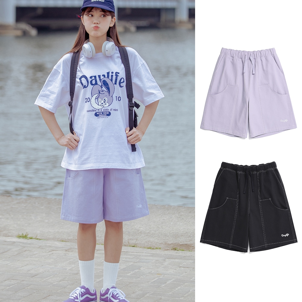 22SS LOGO CARPENTER HALF PANTS (2 COLOR)