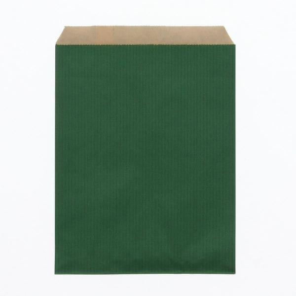 （まとめ買い）シモジマ HEIKO 紙袋 平袋 柄小袋 Rタイプ R-70 筋入無地グリーン 200枚 幅140x高180mm 006526700 [x3セット]