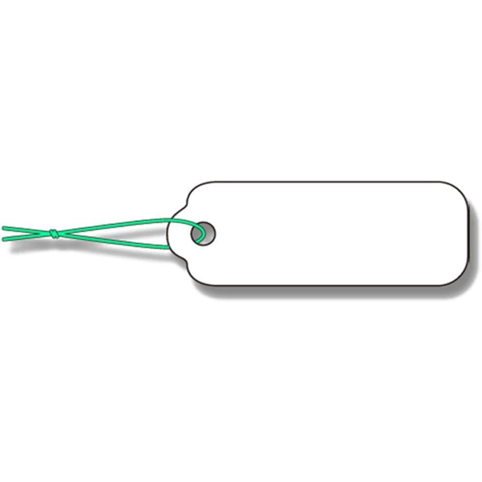 （まとめ買い）シモジマ HEIKO 提札 No.24 緑絹糸付き 1000枚 縦9x横25mm 店舗用品 007102400 [x3セット]