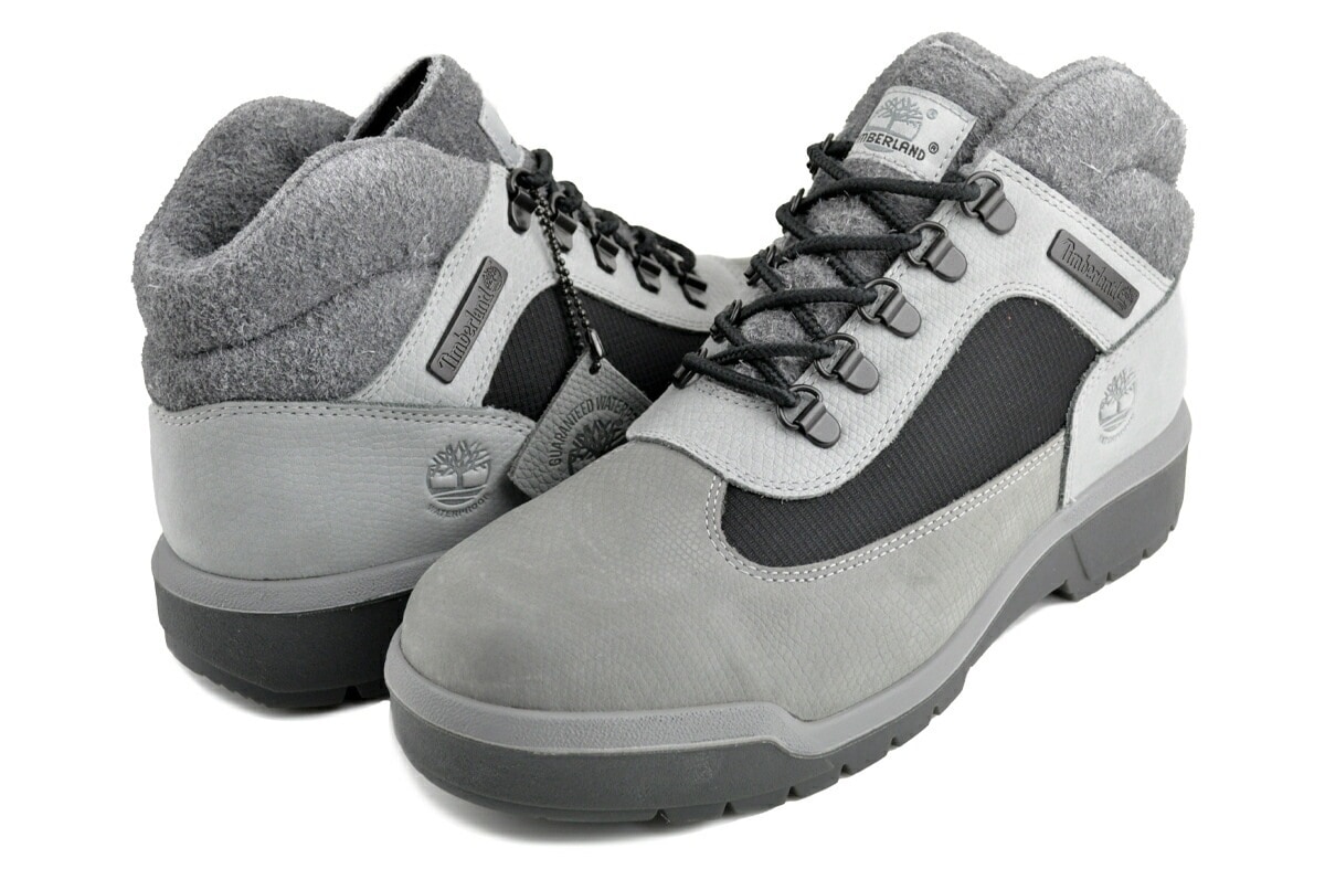 フィールド ブーツ ウォータープルーフ メディアムグレー ヌバック a6dsw-el8