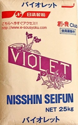 日清製粉 バイオレット 25kg （代表的ケーキ・クッキー用粉-薄力粉） 小麦粉