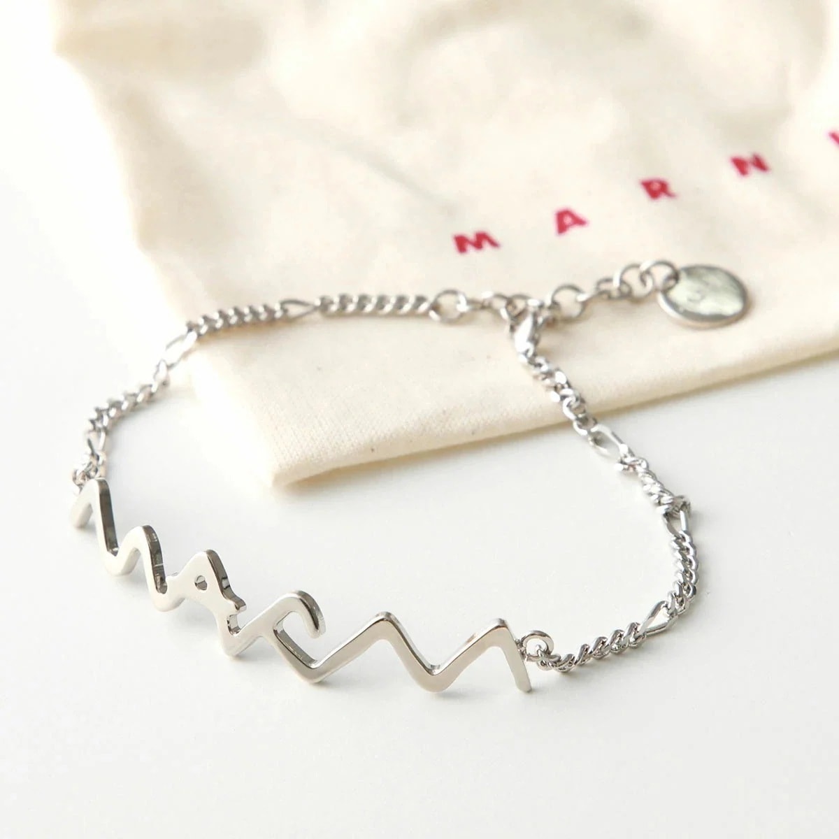 MARNI マルニ ブレスレット BRZB0055A0 M2000 メンズ ロゴ アクセサリー 00N29 BRZB0055A0M200000N29