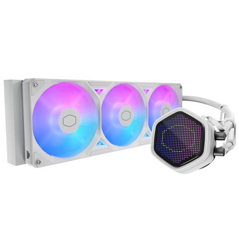 クーラーマスター　ML 360 Atmos II Pixel LED White　MLX-D36M-A25SZ-PW