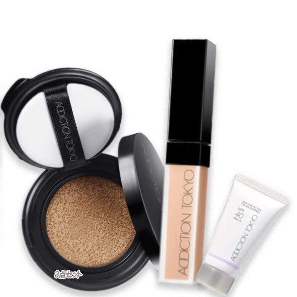 ADDICTION ベースメイク セット III（001 Porcelain Pink）