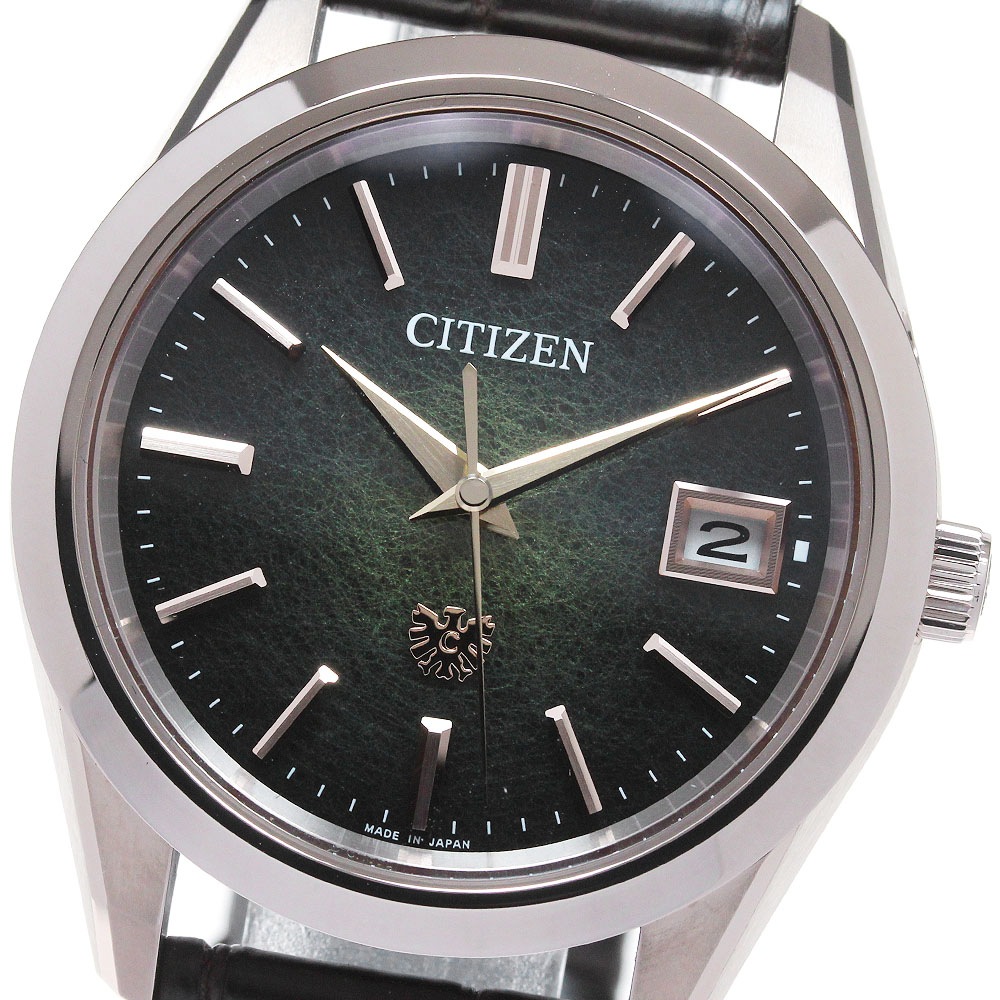 シチズン CITIZEN AQ4106-00W/A060-A1CT406 ザ・シチズン イヌワシ 世界限定300本 エコドライブ メンズ 極美品 箱・保証書付き_839167【中古】