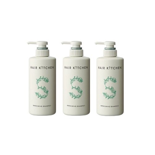【3個セット】ヘアキッチン リフレッシングシャンプー 500ml