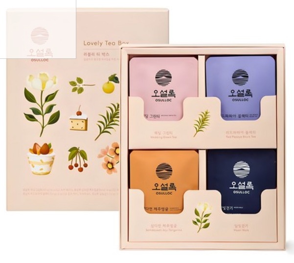 韓国済州ラブリーティーセット（4種12入）