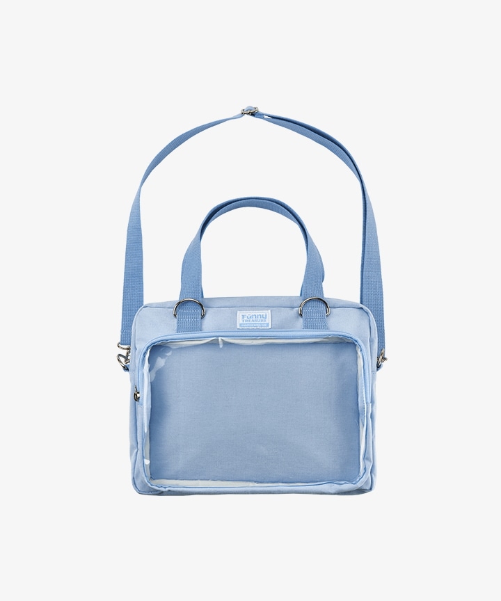 (7予約注文) [FUNNYTREASURE] 2WAY PVC WINDOW BAG