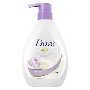 【迅速発送】Dove(ダヴ) ダヴ ボディウォッシュ リッチケア ピオニー&スイートクリーム ポンプ (なめらかな肌触りへ) 480g ボディーソープ ボディソープ 上品に甘い心落ち着くピオニーとス