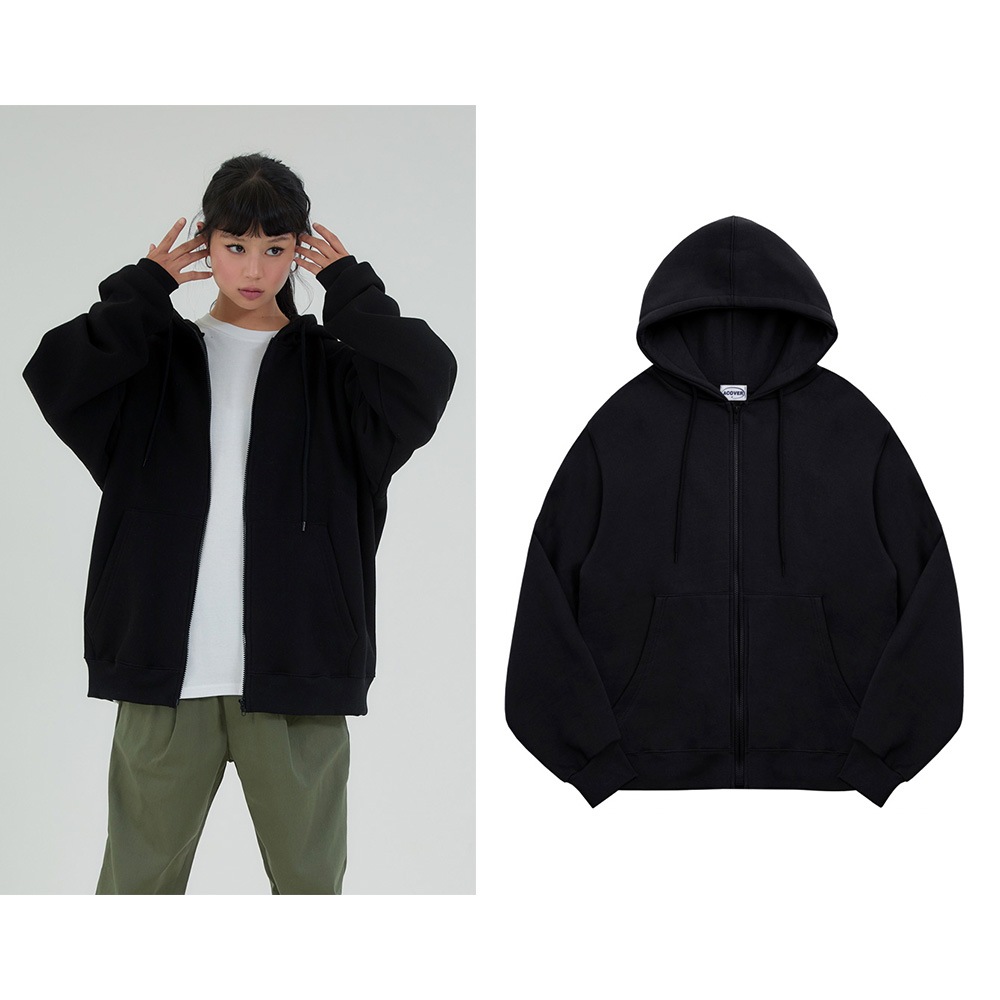 オーバーフィットフードジップアップ(5色)韓国ファッションスタイル 韓国ストリートファッション 韓国ファッション 韓国の人気ブランド 7,480円