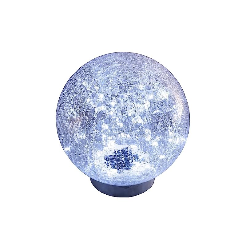 【即納】[山善] LED ソーラーライト 直径20cm 円形 屋外用 自動点灯 防塵防水 照明 庭園灯 誘導灯 ベランダ テラス バルコニー 防犯 玄関照明 ガーデンマスター LEDソーラーガーデンラ