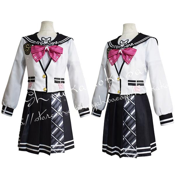 にじさんじ 風 YouTuber VTuber 健屋花那 すこや かな コスプレ衣装ウィッグcos靴 演出服 cosplay 変装 仮装 撮影 祭り ハロウィン コスチューム-245