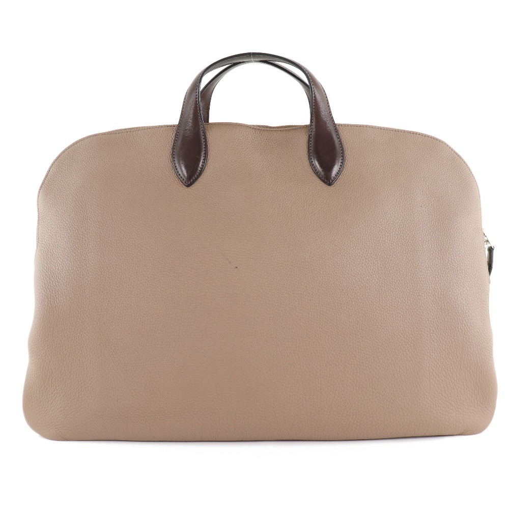 エディト ビジネスバッグ トゴ エトゥープ 茶 O レディース 中古品 Aランク