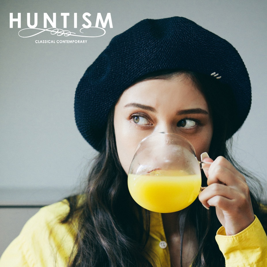 ベレー帽 レディース メンズ htm231014 帽子 シンプル 無地 おしゃれ かわいい 可愛い ニットベレー ぼうし 綿 コットン 日本製 国産 黒 ブラック