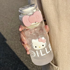 女子水筒大容量ハローキティ夏の高温に強いプラスチックカップ学生水筒230