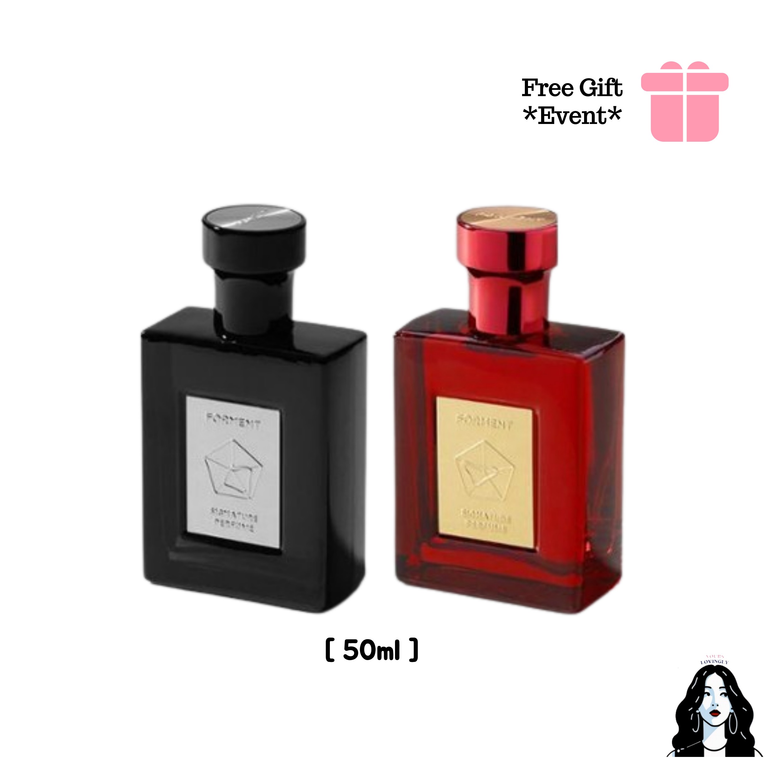 [無紳士1等 男性の香水] フォーマント シグネチャー パフューム 50ml 2種択1 コットンキス / コットンハグ 男性のための香水/ 女性が好きな香水