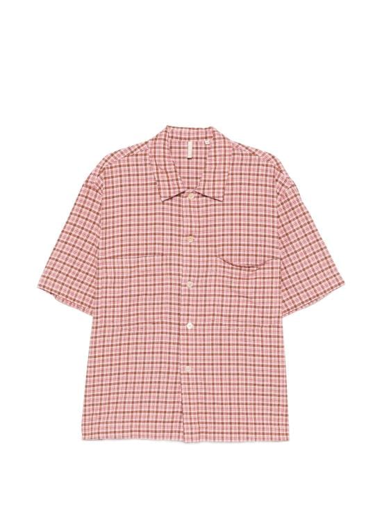 SUNFLOWER Men Shirts 1290 PINKCHECK Pink