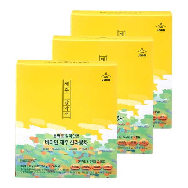 ジャムすりおろして作ったビタミン 済州デコポン 30g x 60スティック