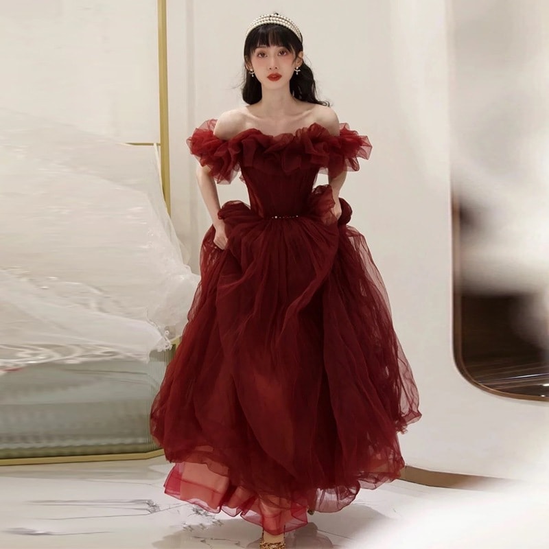 カラードレス 安い パーティードレス 演奏会 結婚式 フォーマル 二次会 花嫁 ロングドレス aライン 発表会 カクテルドレス 披露宴 イブニングドレス コンサート-684