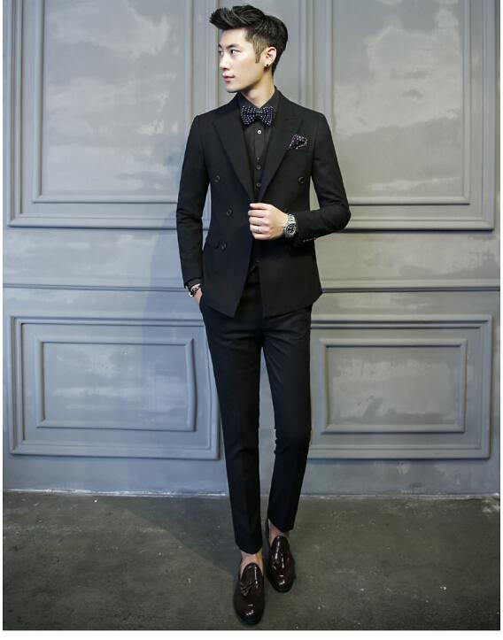 メンズピーススーツ メンズスーツ3点セットスリムスーツ ビジネススーツ 紳士服 リクルート 新社会人