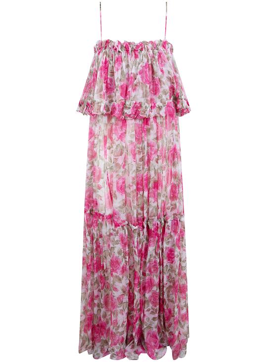 CHLOE Women Long Skirts CH26UR124278 91Y WHITE PINK