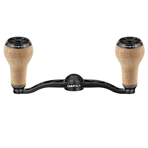 ブラック コルク-取付部8x5mm 長さ100mm 左右兼用 ゴメクサス リールハンドル